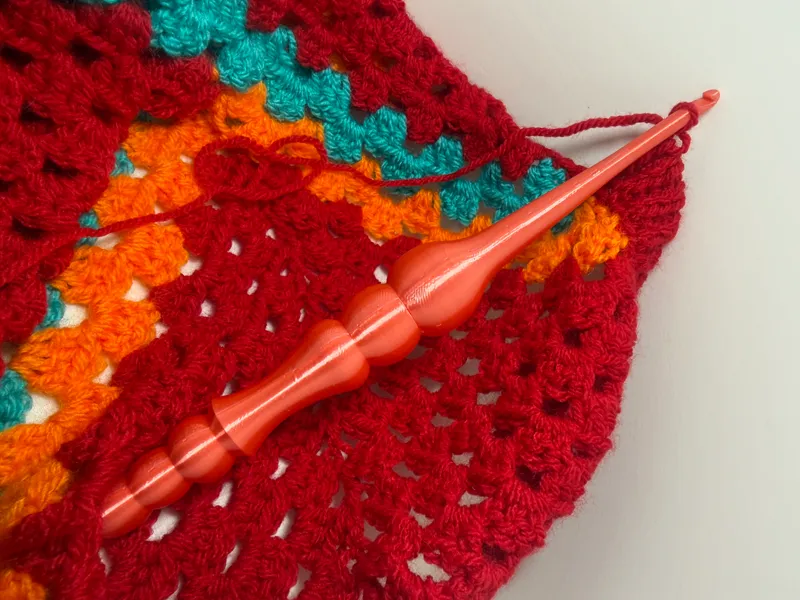 Crochet Hook 5mm - Ergonomic - A1 mini version