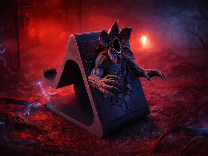 Demogorgon mobile phone holder stranger things