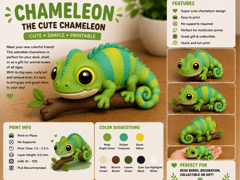 Cute Chameleon