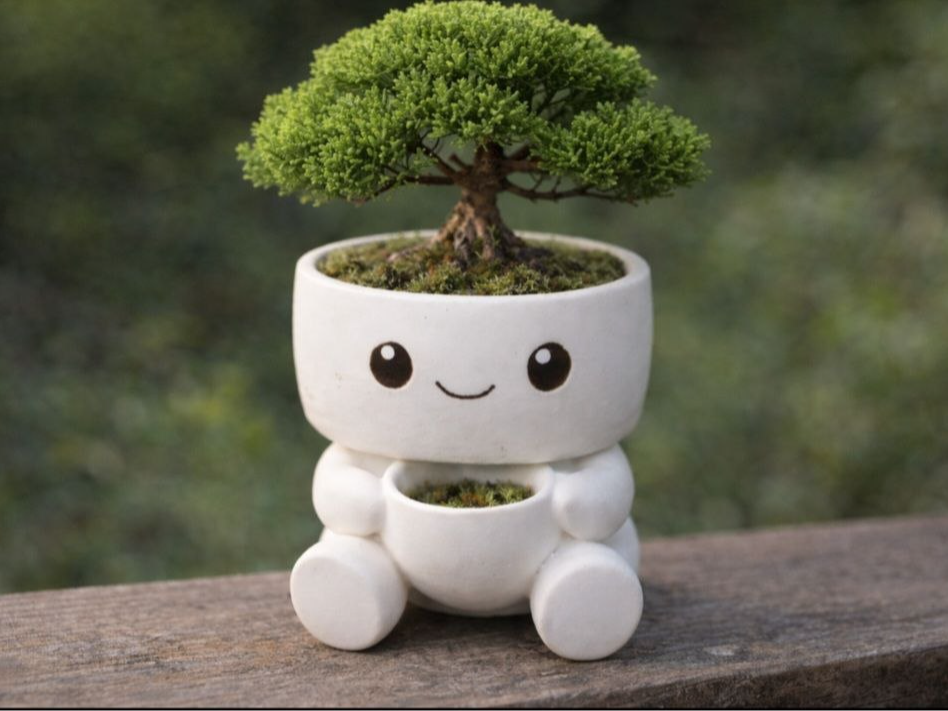 vase bonsai