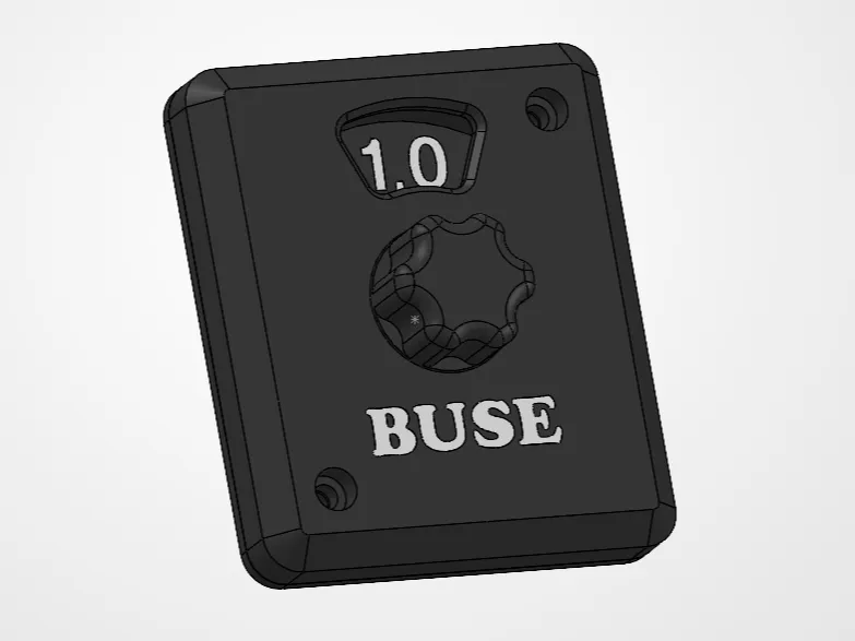 Indicateur de diamètre de buse (0.4 1.2 mm)