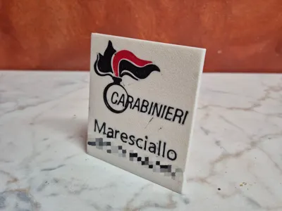Name tag/name holder for your desk