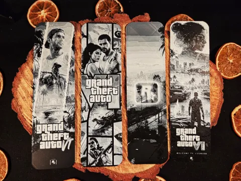 Accesorio de lectura: GTA 6 bookmark set — referencia de MakerWorld