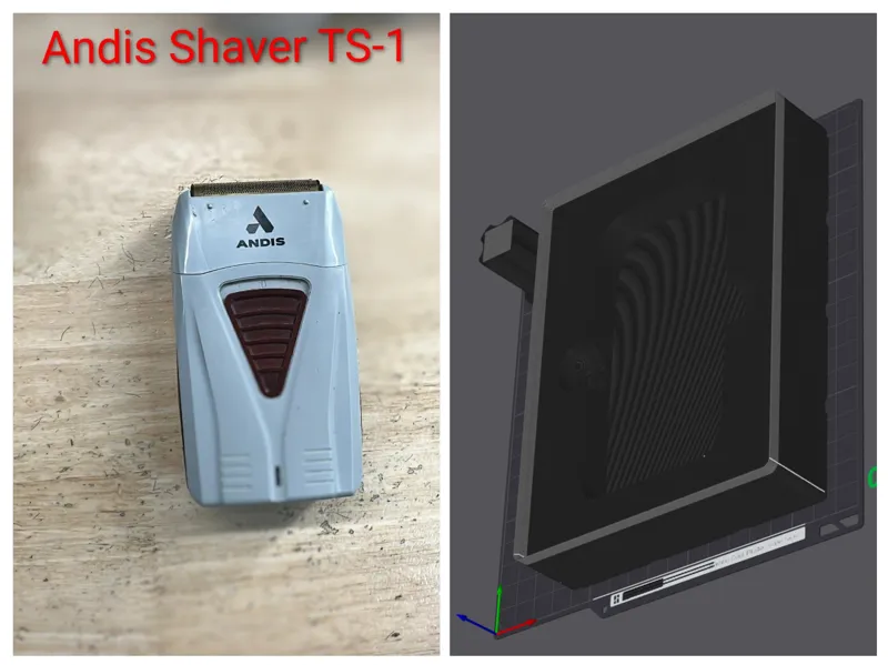 Andis Shaver TS-1 Gridfinity Organizer