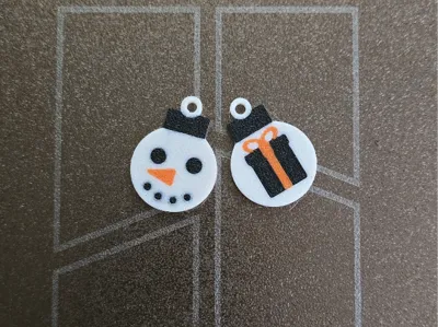 Mini Christmas Ornament Decorations 2