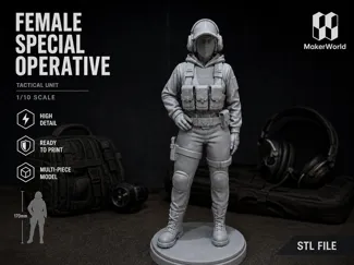 Female Tactical Operator v2