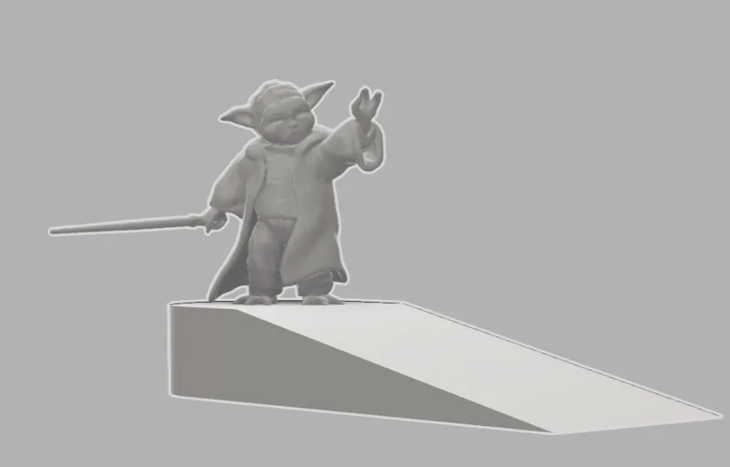 Doorstop - yoda
