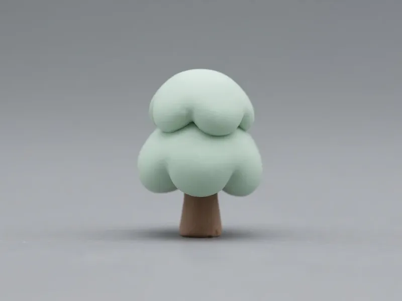 小树（纯色）