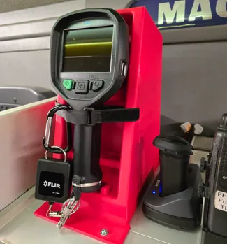 Wärmebildkamera Halterung Flir K45