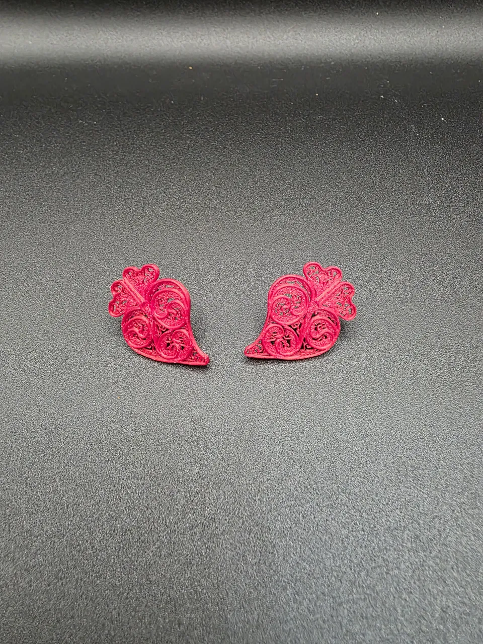 Viana Heart Earrings view 2