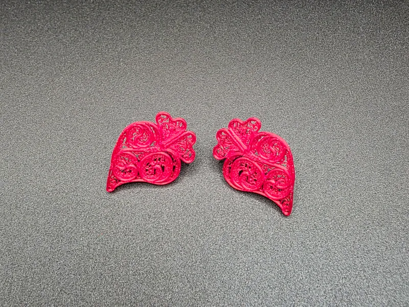 Viana Heart Earrings