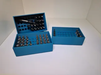 Stackable 1/4 inch Bit holder