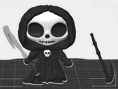 Knitted Reaper Ready To Print