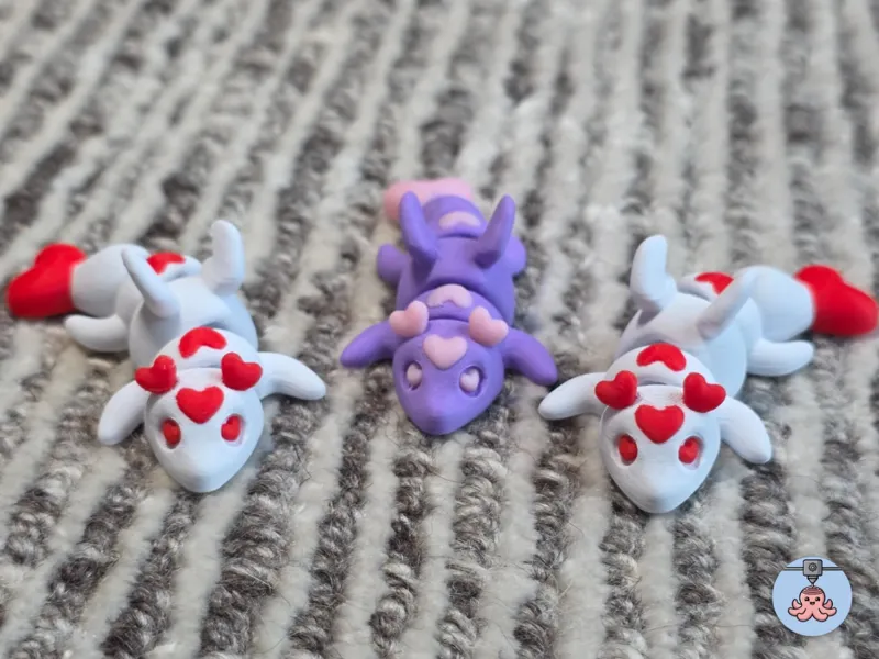 Flexi Valentine's Dragon
