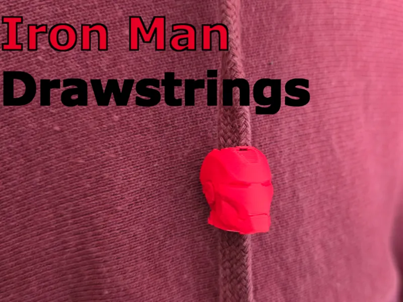 Iron Man Drawstrings 