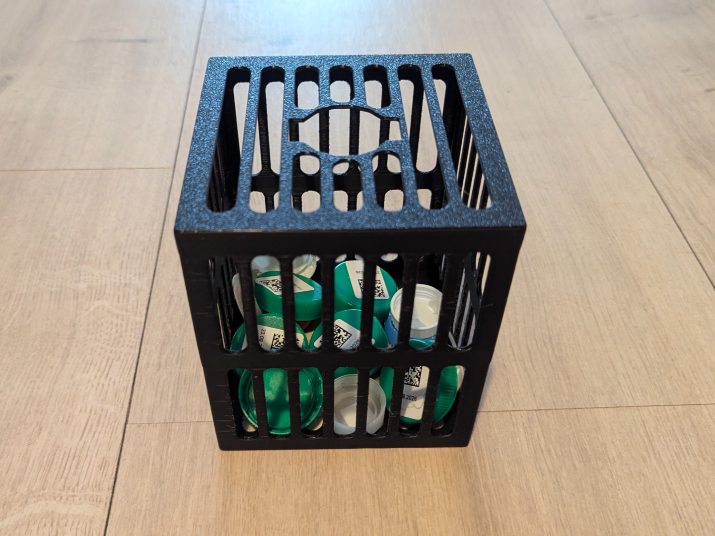 Bottle cap storage 3D model
