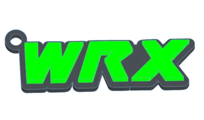 Subaru WRX Logo Keychain 