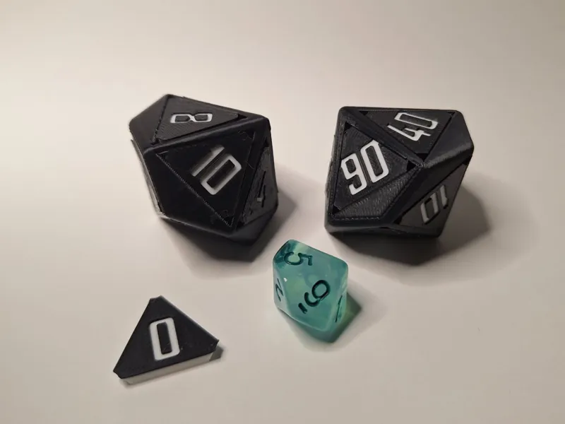 MagneDice d10 - Magnetized customizable dice