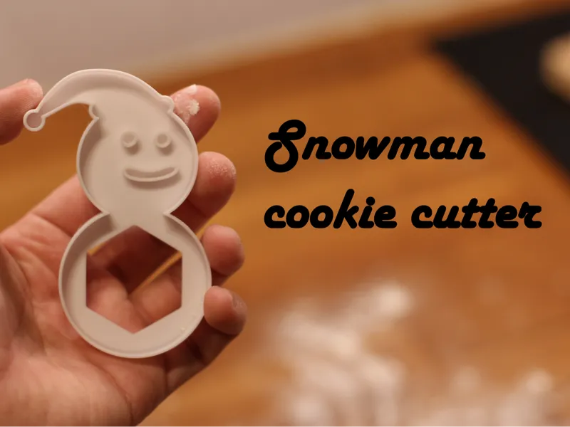 Snowman Cookie Cutter