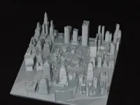 Maquette du World Trade Center après le 11 septembre — photo 1