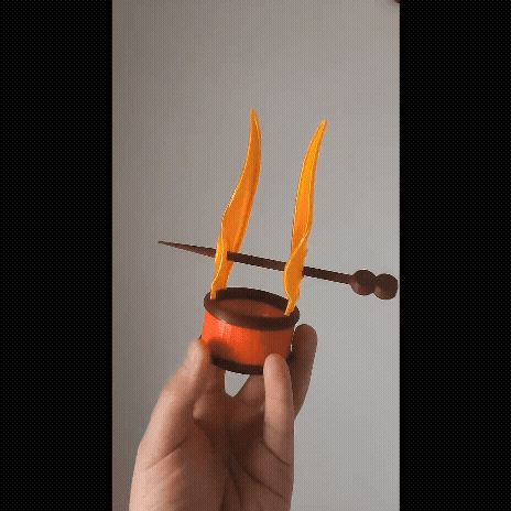 Avatar Roku Hair Crown