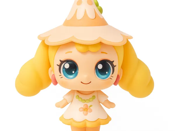 Mengke scintillant, figurine collector