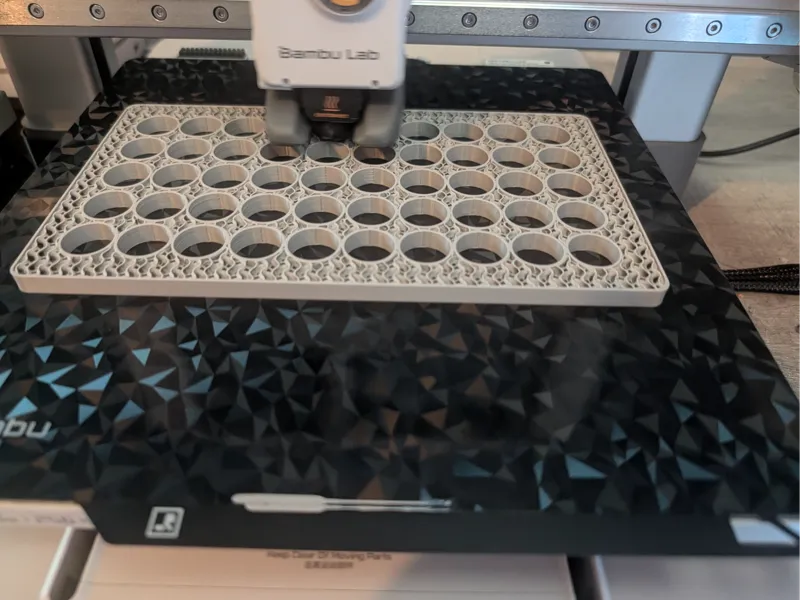 50 vial insert for rugged style peptide case
