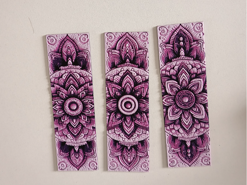 Mandala Bookmark Set Hueforge