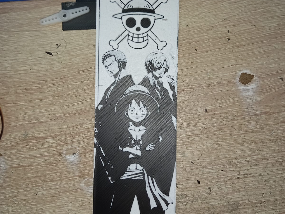 one pice lesezeichen