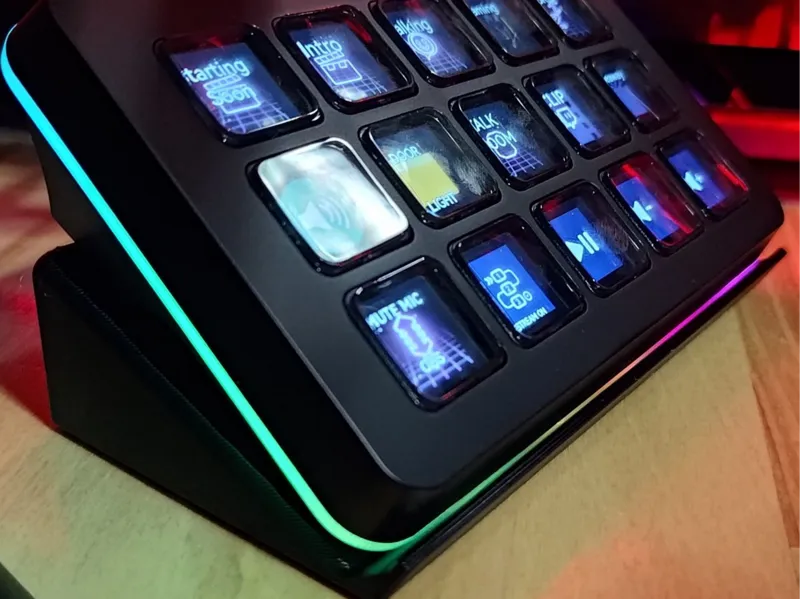 Fifine D6 Stream Controller & Stream Deck stand 