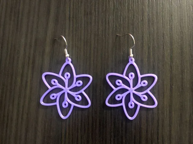 Blossom Whirl - Earrings