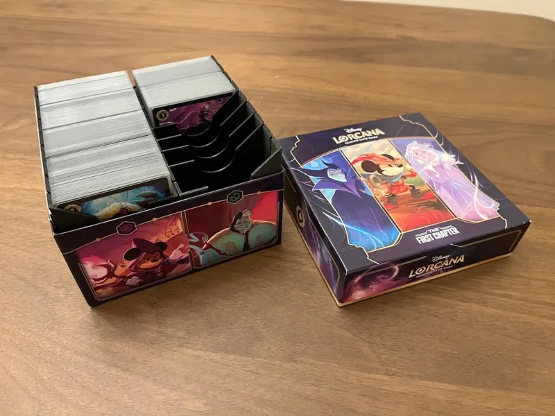 Lorcana Deck Box Insert for Illumineer's Trove