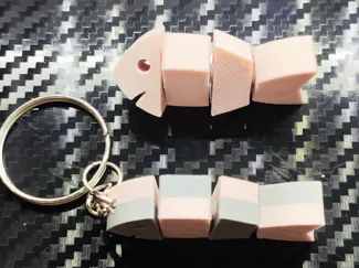 Mini pez giratorio