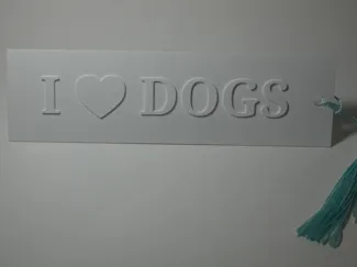 I love Dogs Bookmark.