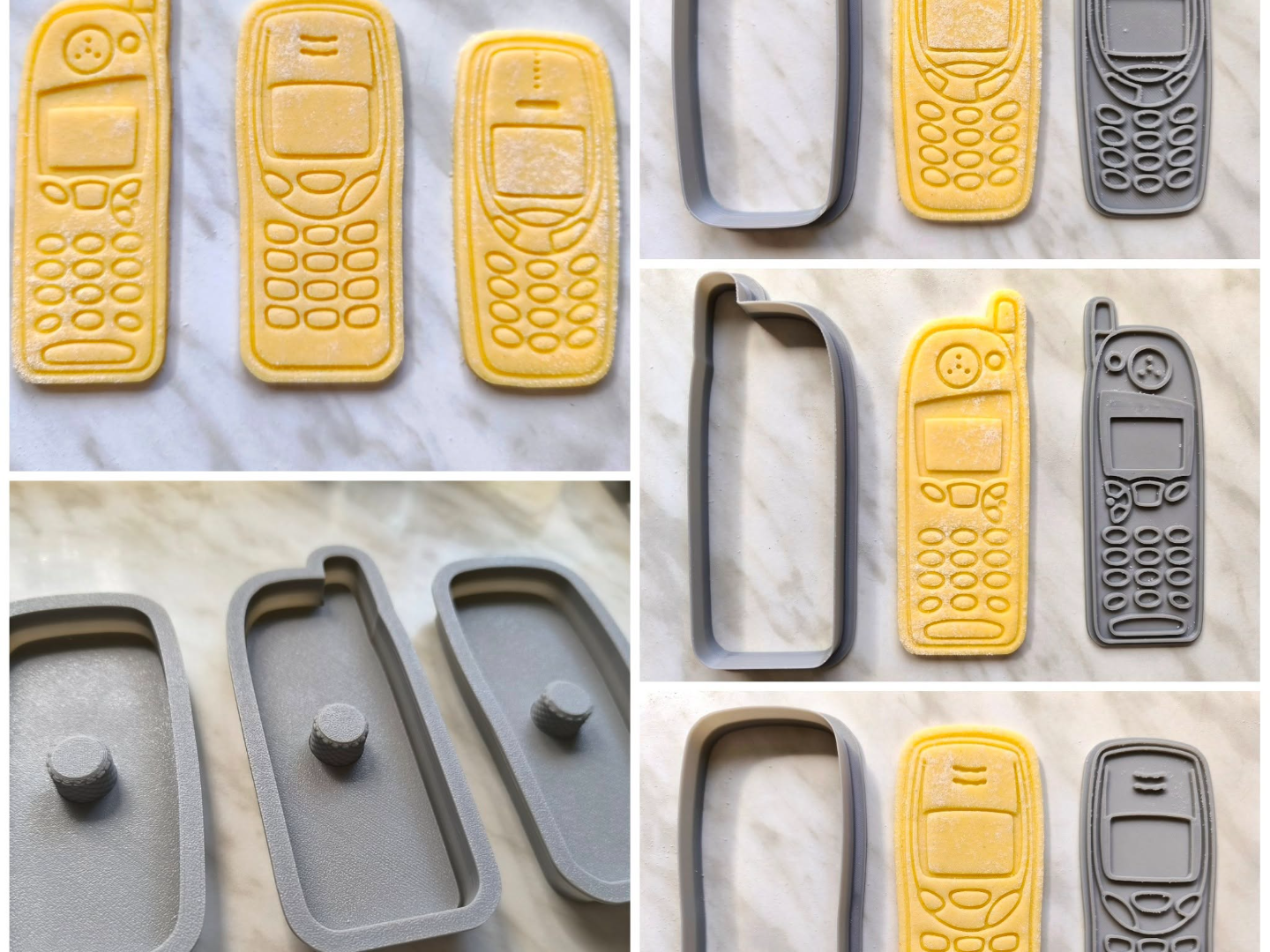 Retro Nokia Phone Cookie Cutters