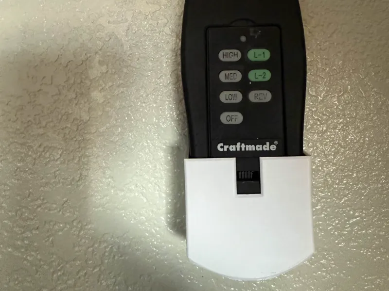 Craftmade Remote Wall Holder