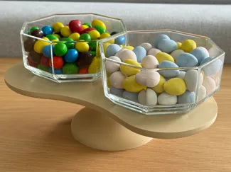 Organic Shape Cake Stand / Dessert Stand
