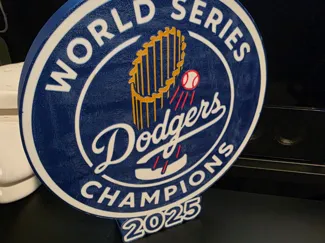 Dodgers World Series 2025 Light Box