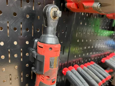 Milwaukee M12 Ratchet Holder Wall Control Mount