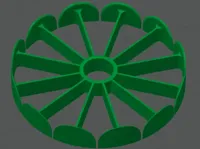 Dessous de verre ventilé 90mm — photo 1