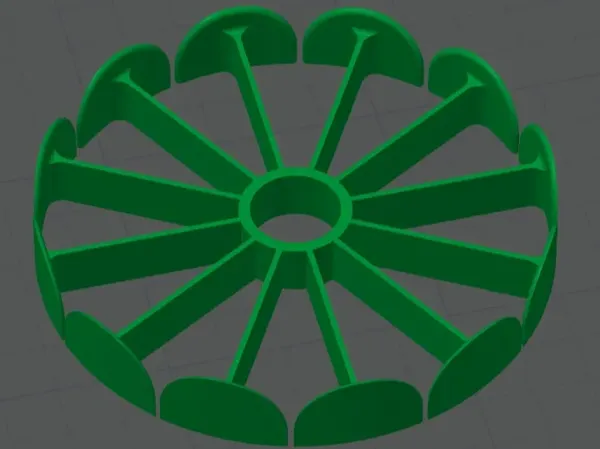 Dessous de verre ventilé 90mm
