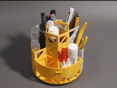 HexSpin Modular Desk System