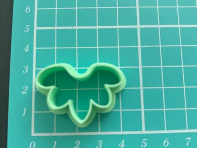 Clay Cutter flower earring