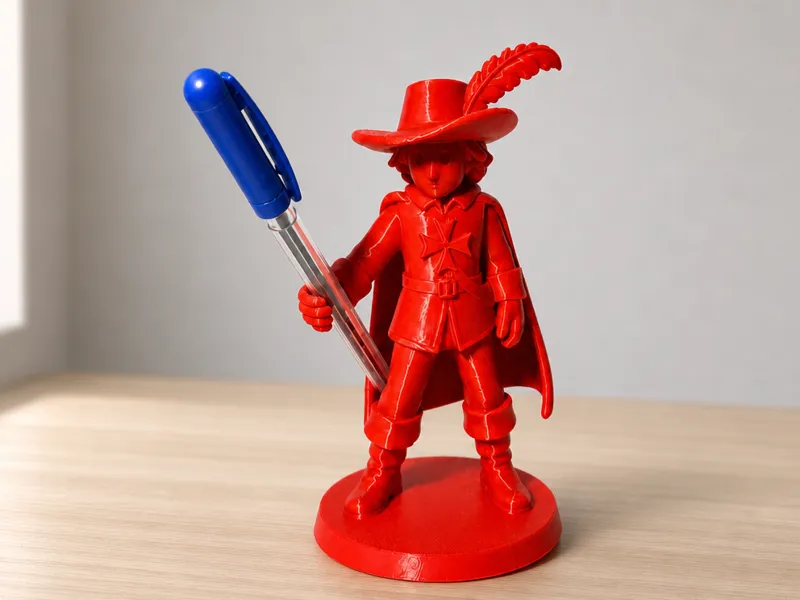 D’Artagnan Pen Holder – Desk Figurine