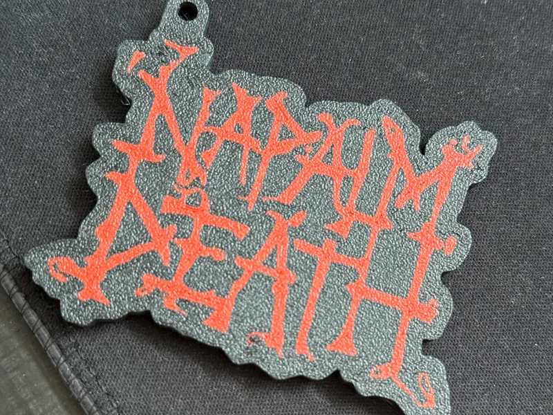 Napalm Death Keychain