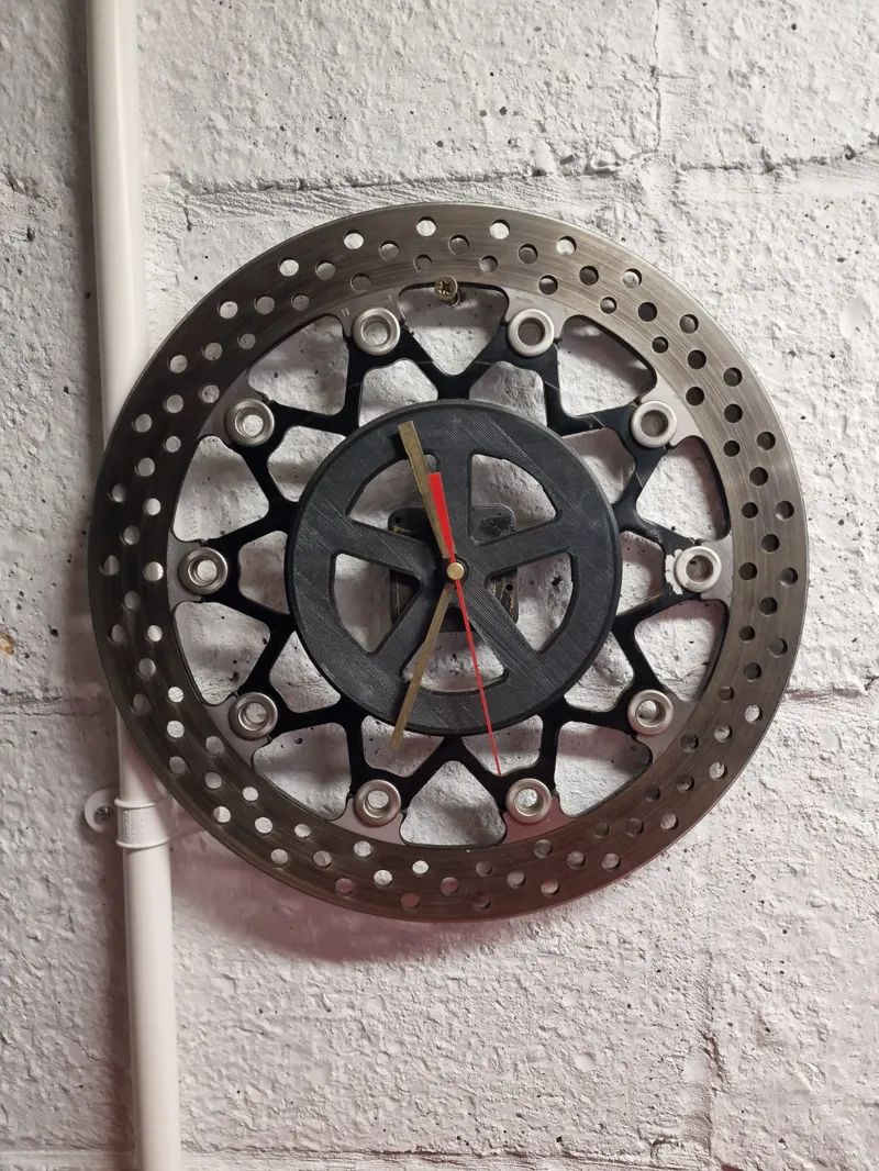 Brake disc clock face adapter, Honda