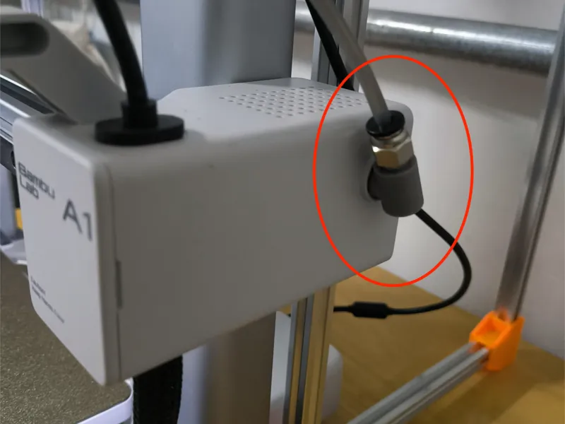 Bambu Lab 拓竹A1 mini铁氟龙进料管接头(PTFE Tube Connector)