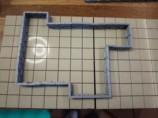 D&D rapid flexible modular wall