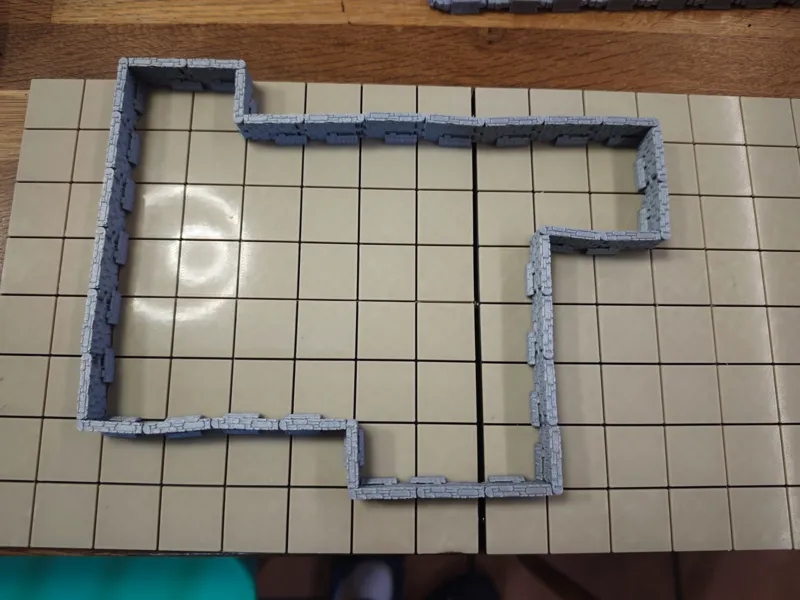 D&D rapid flexible modular wall