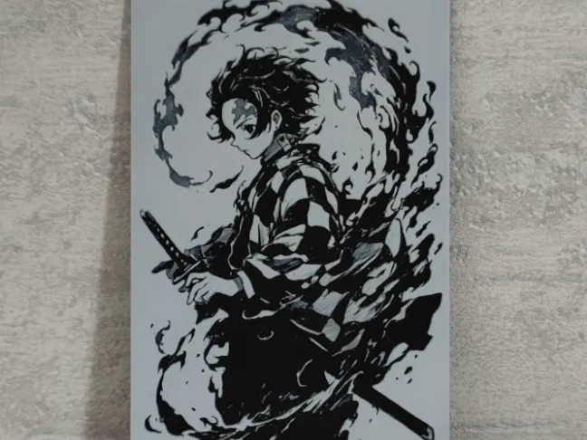 Demon Slayer Tanjiro kamado Hueforge 